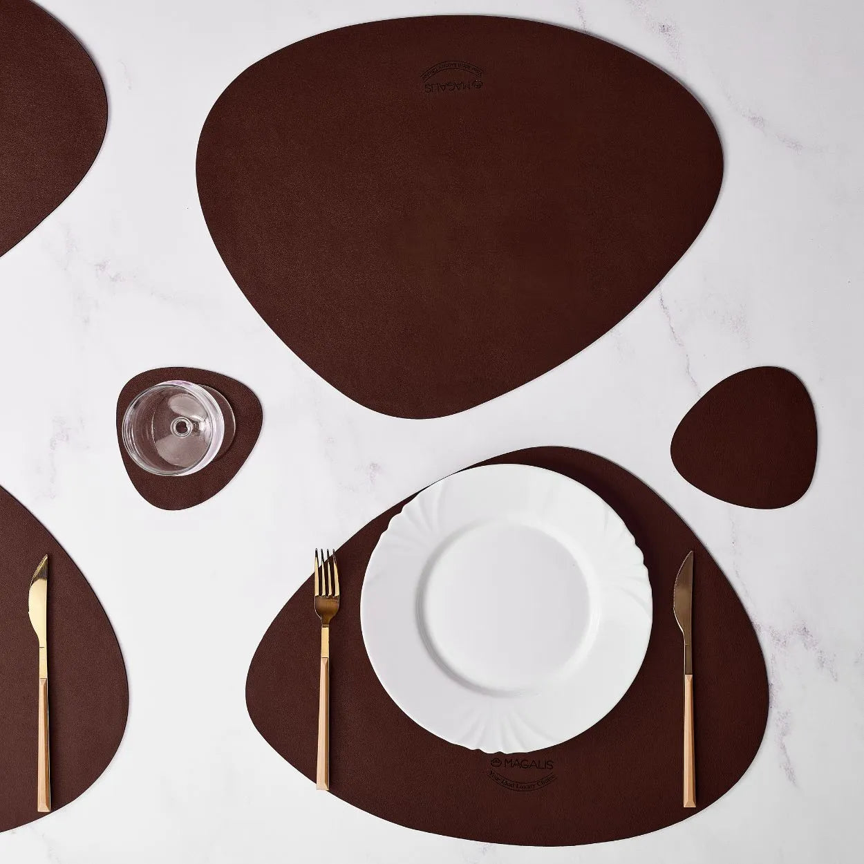 Daimana Leather Placemat - ( Set of 4 )