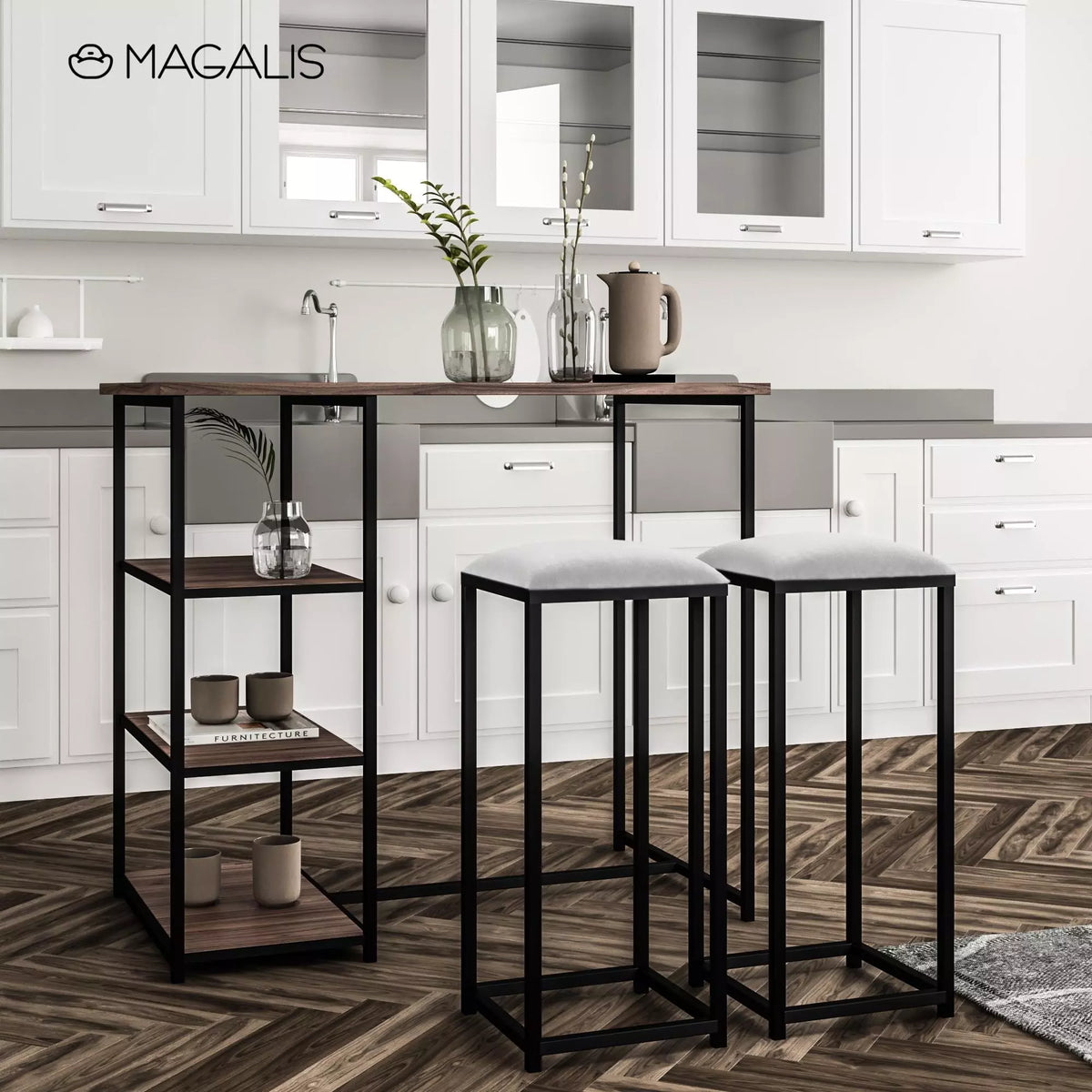 Massey 3 piece pub table set discount