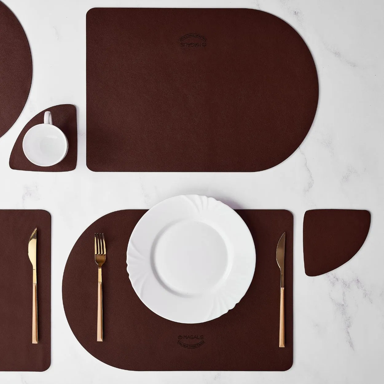 Ardilla Leather Placemat - ( Set of 4 ) - Magalis Egypt