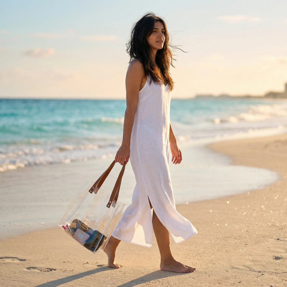 Brontia Transparent Tote Bag