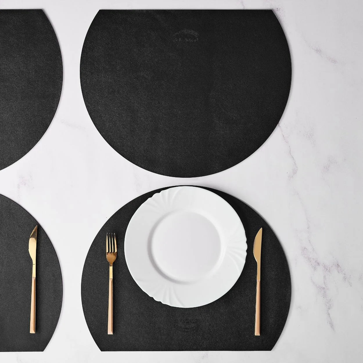 Doira Leather Placemat - ( Set of 4 )