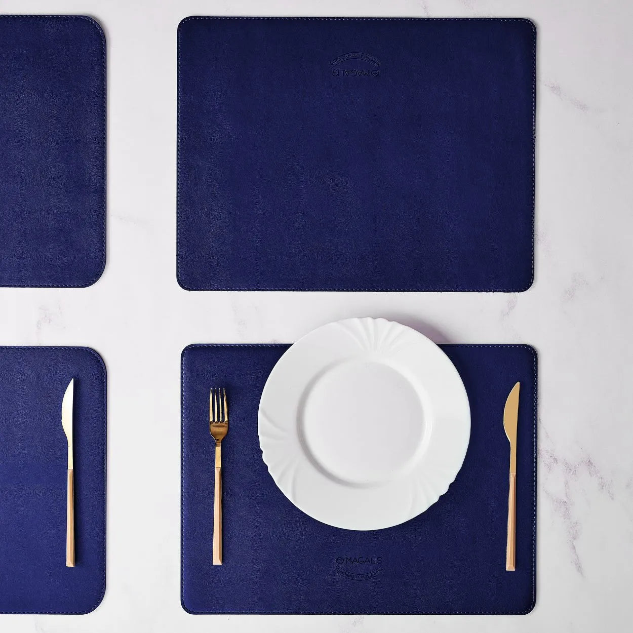 Leydi Leather Placemat - ( Set of 4 )