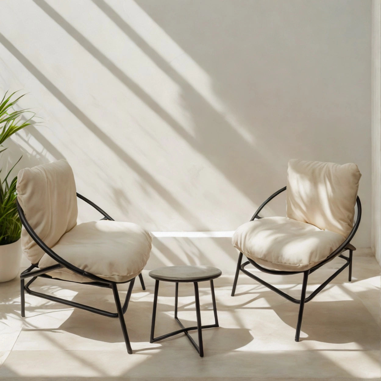 Outdoor set 
طقم للاحدائق 
Garden furniture 
Dining set 