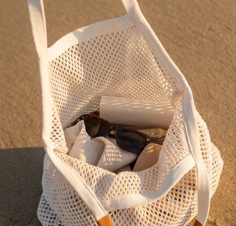 Solena Mesh Tote Bag