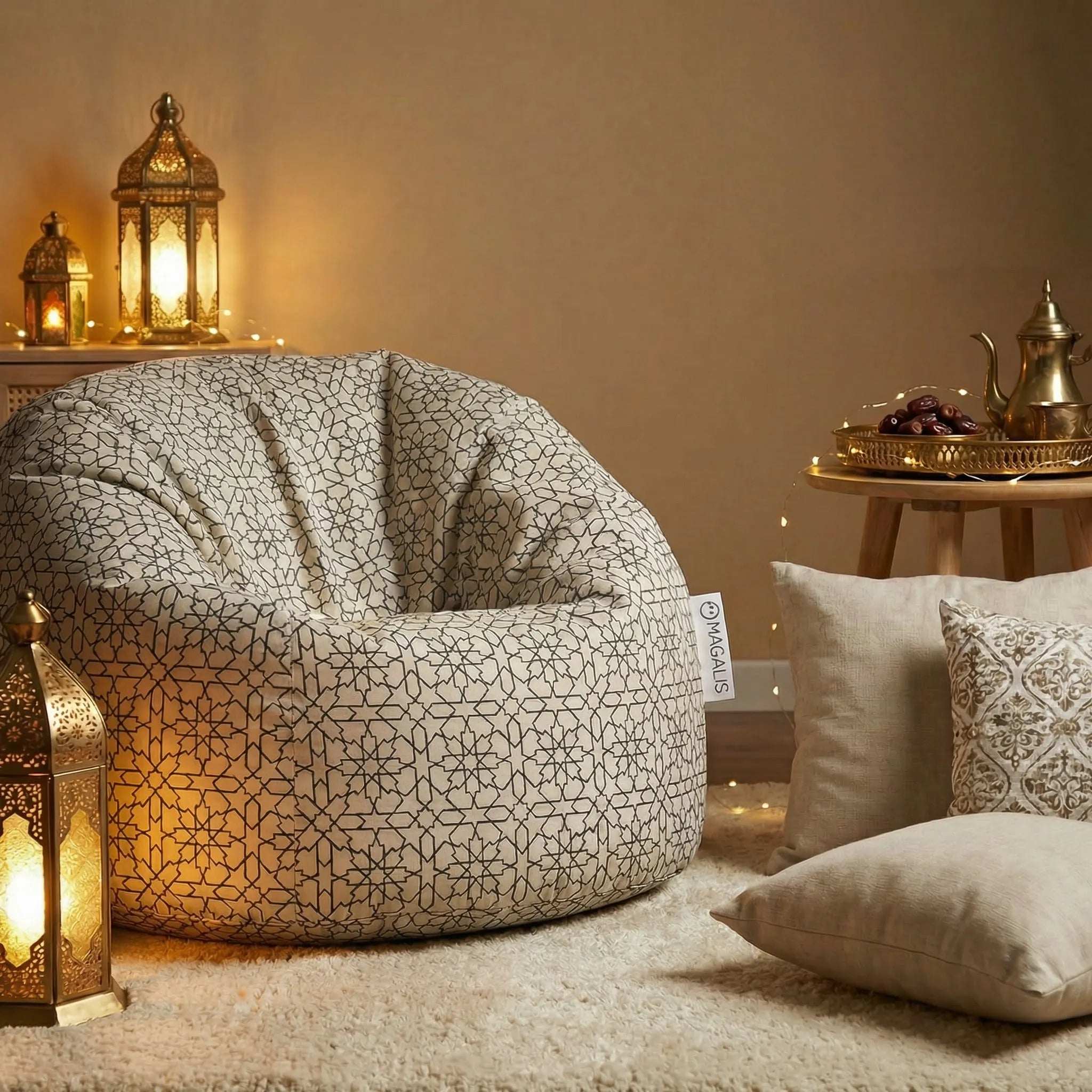 Suhour Bean Bag - Grey - Limited Edition