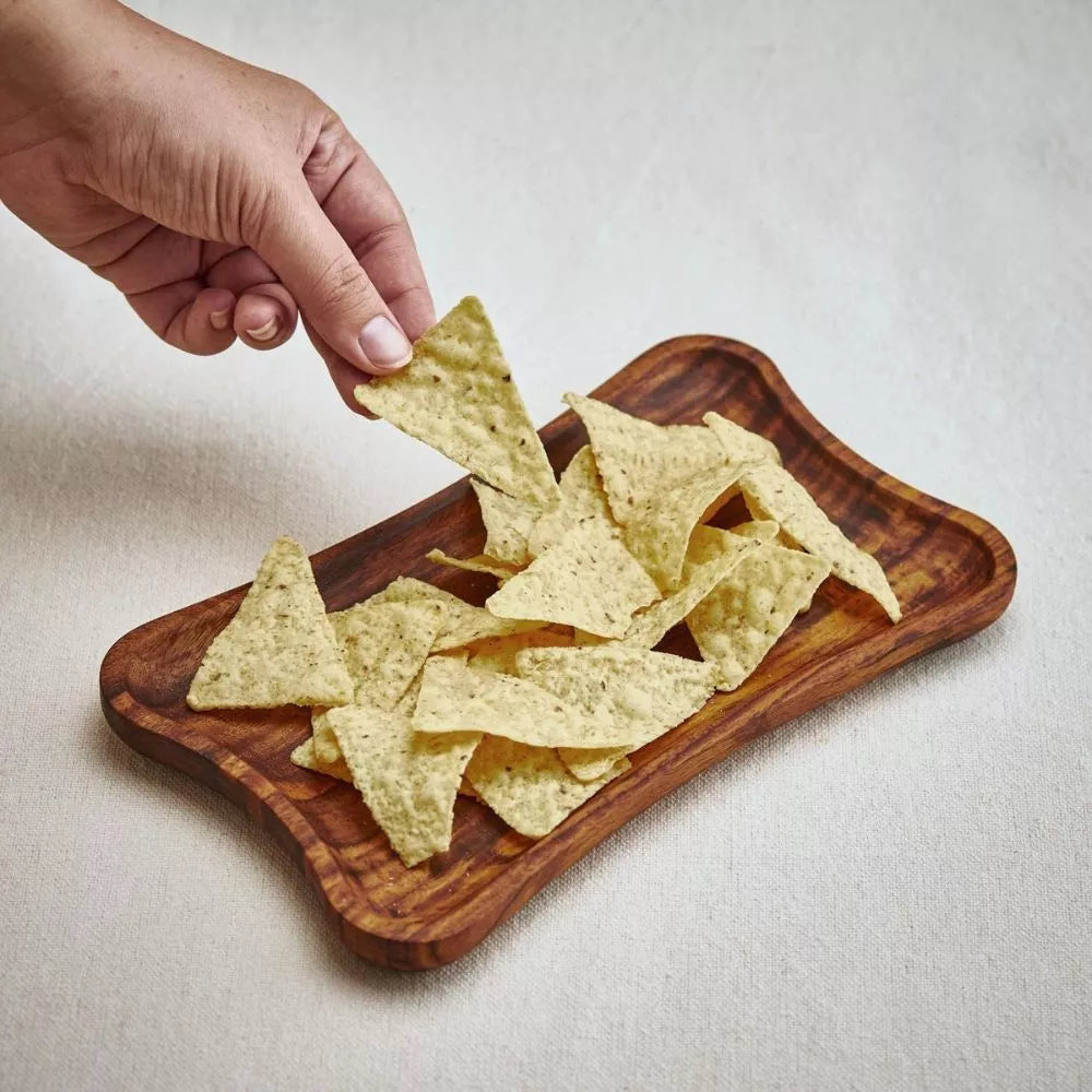 Wooden Pinched Tray - Magalis Egypt