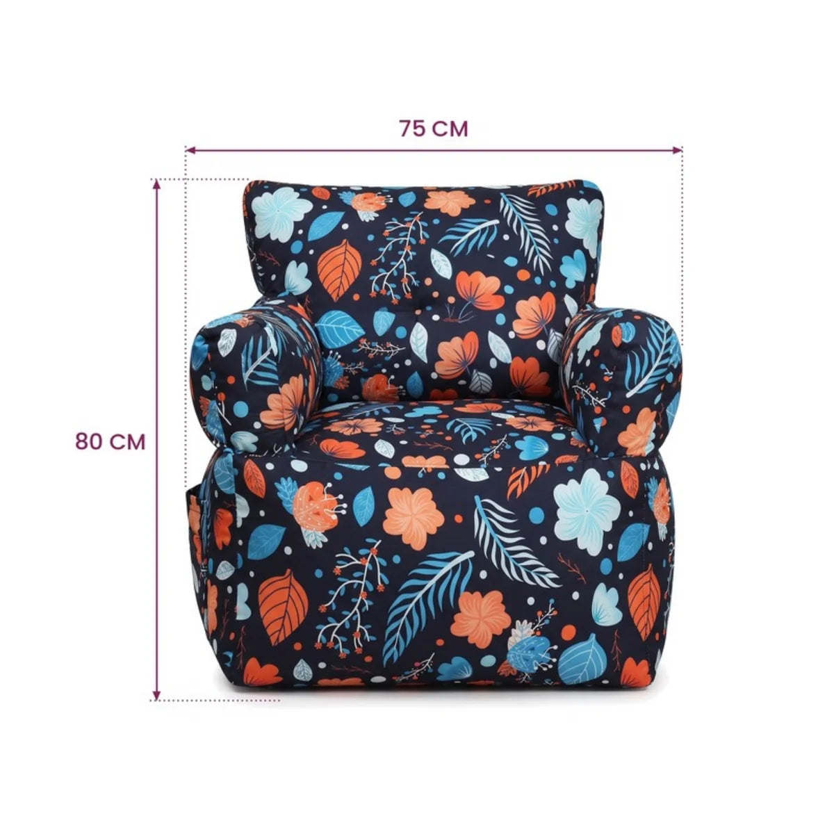 Royal Chair dimensions: 80 cm high, 75 cm wide - Magalis Egypt