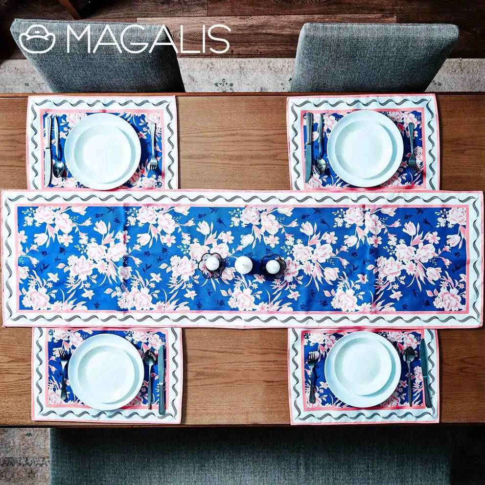 Table Runner with 4 placemat - Magalis Egypt