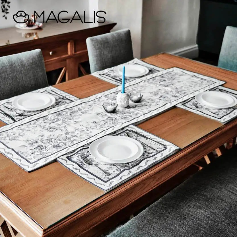 Table Runner with 4 placemat - Magalis Egypt