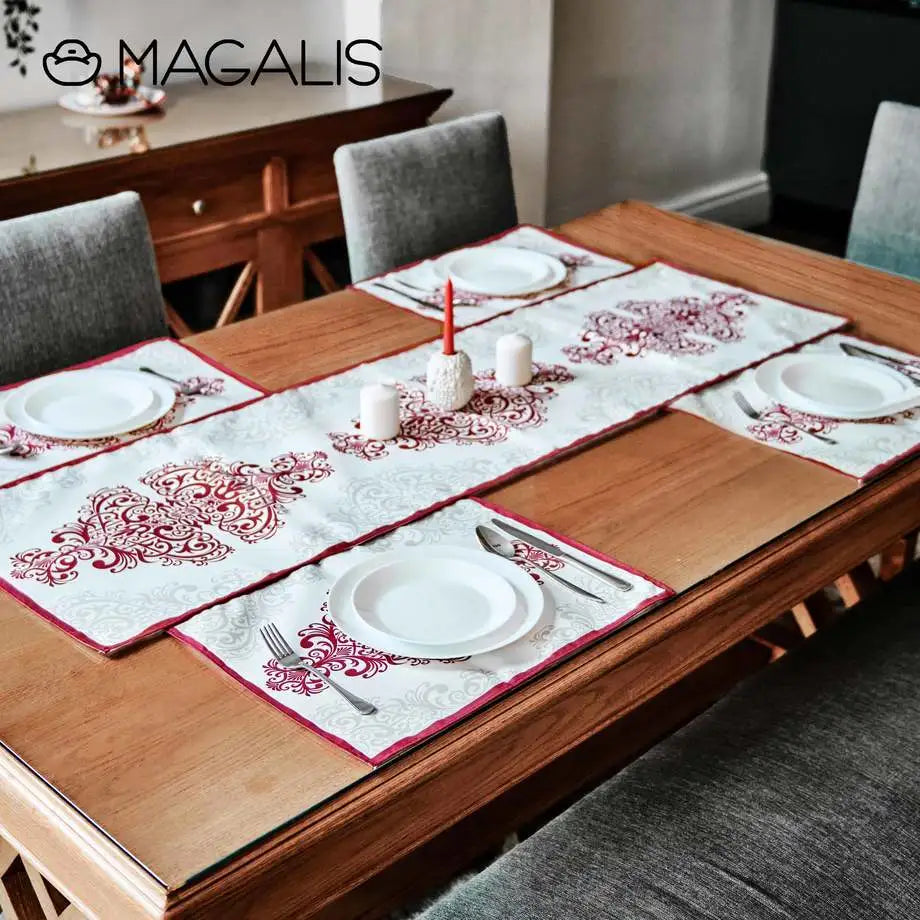 Table Runner with 4 placemat - Magalis Egypt