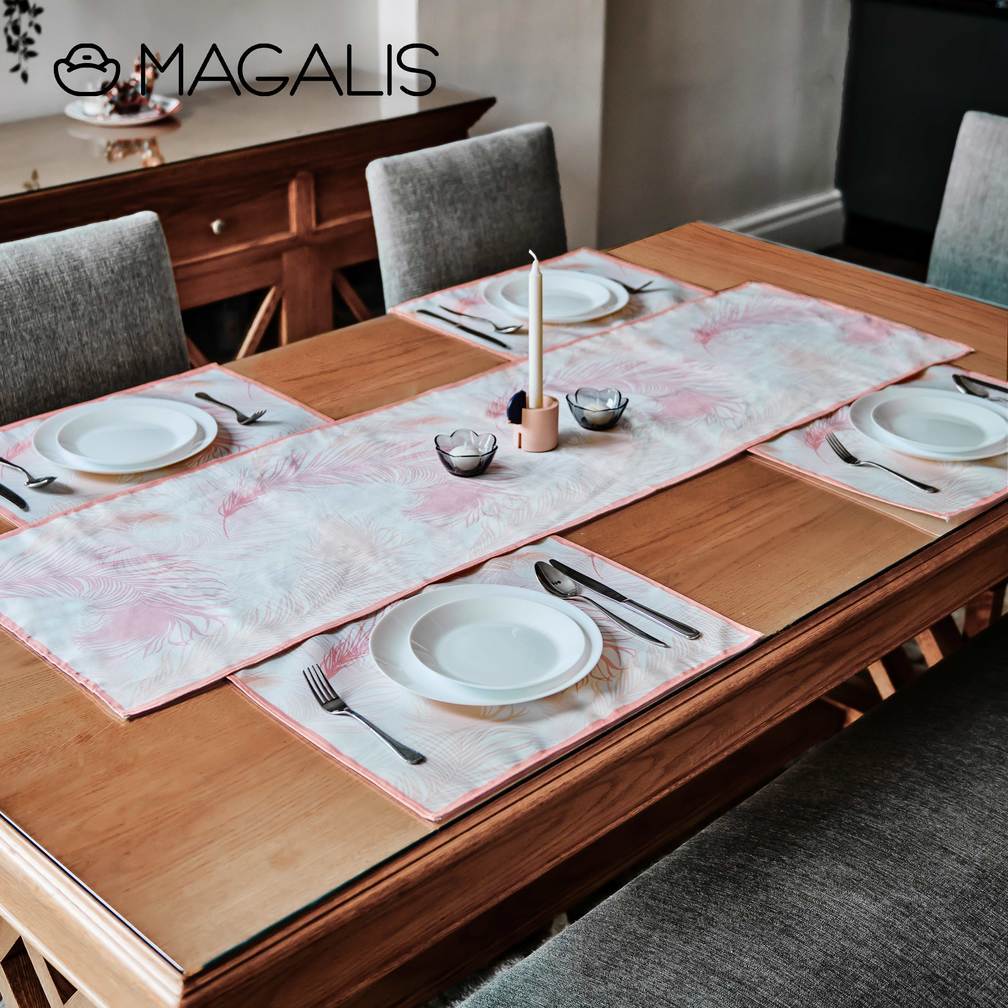 Table Runner with 4 placemat - Magalis EgyptTable Runner with 4 placemat - Magalis Egypt
