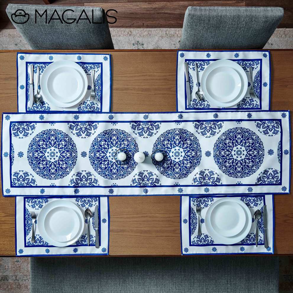 Table Runner with 4 placemat - Magalis Egypt